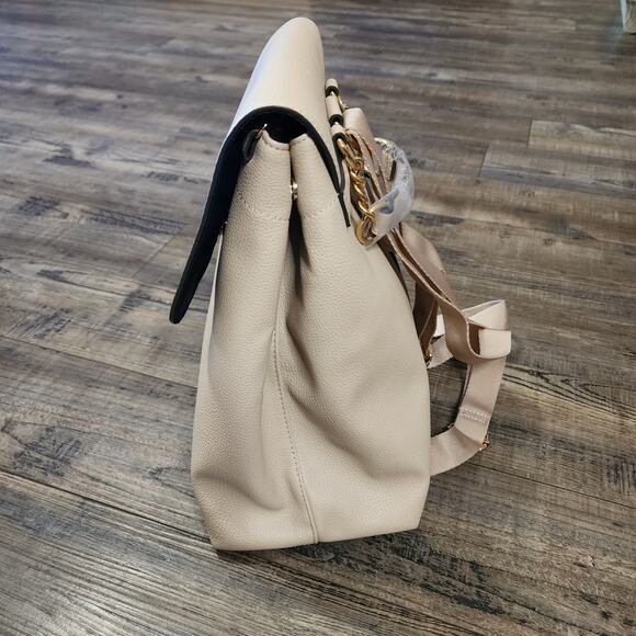 NWT Tommy Hilfiger backpack purse light beige D - Picture 2 of 16